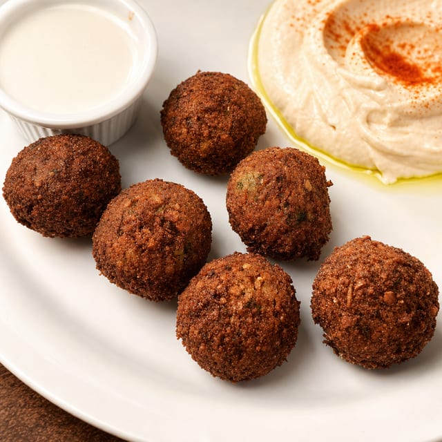 Falafel Plate.