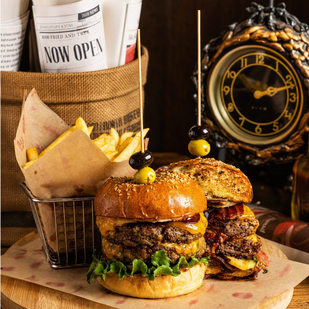 Double Kabab Burger.