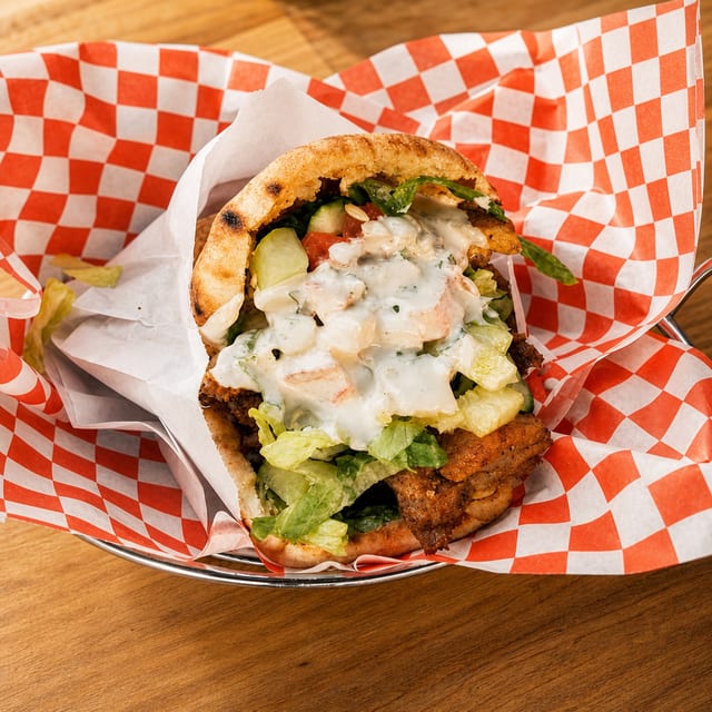 Shawarma In Pita.