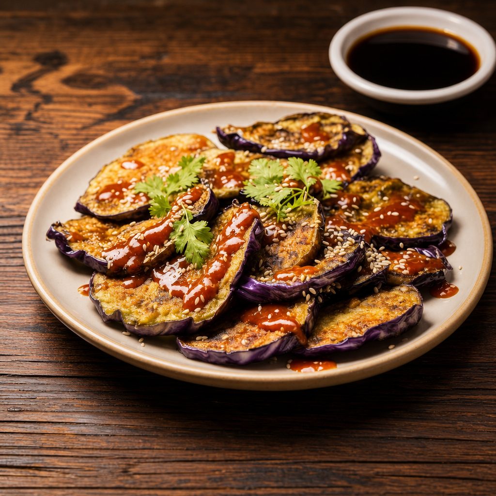 Fried Eggplant Platter App. - Medium.