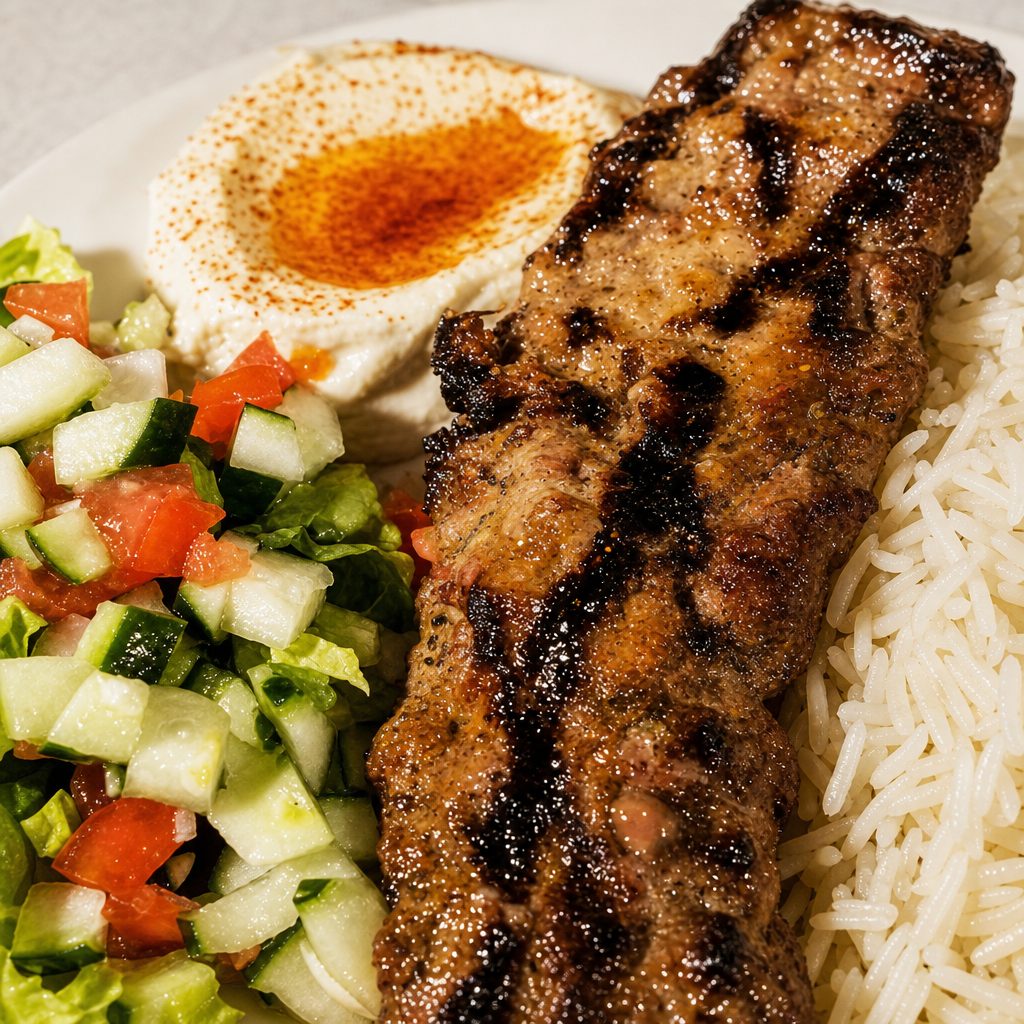 Kefta Kabab Plate.
