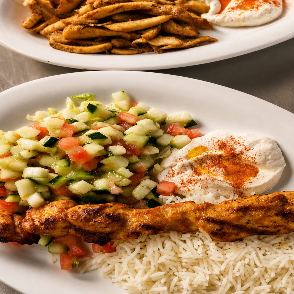 Kids Chicken Kabab.