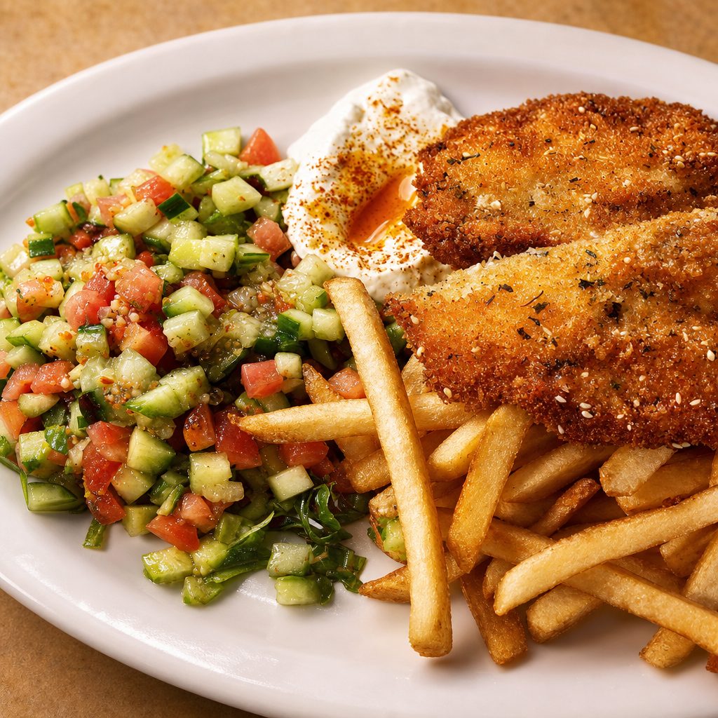 Schnitzel Plate.