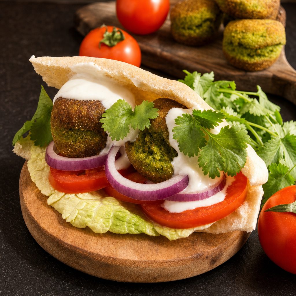 Falafels in Pita HH.
