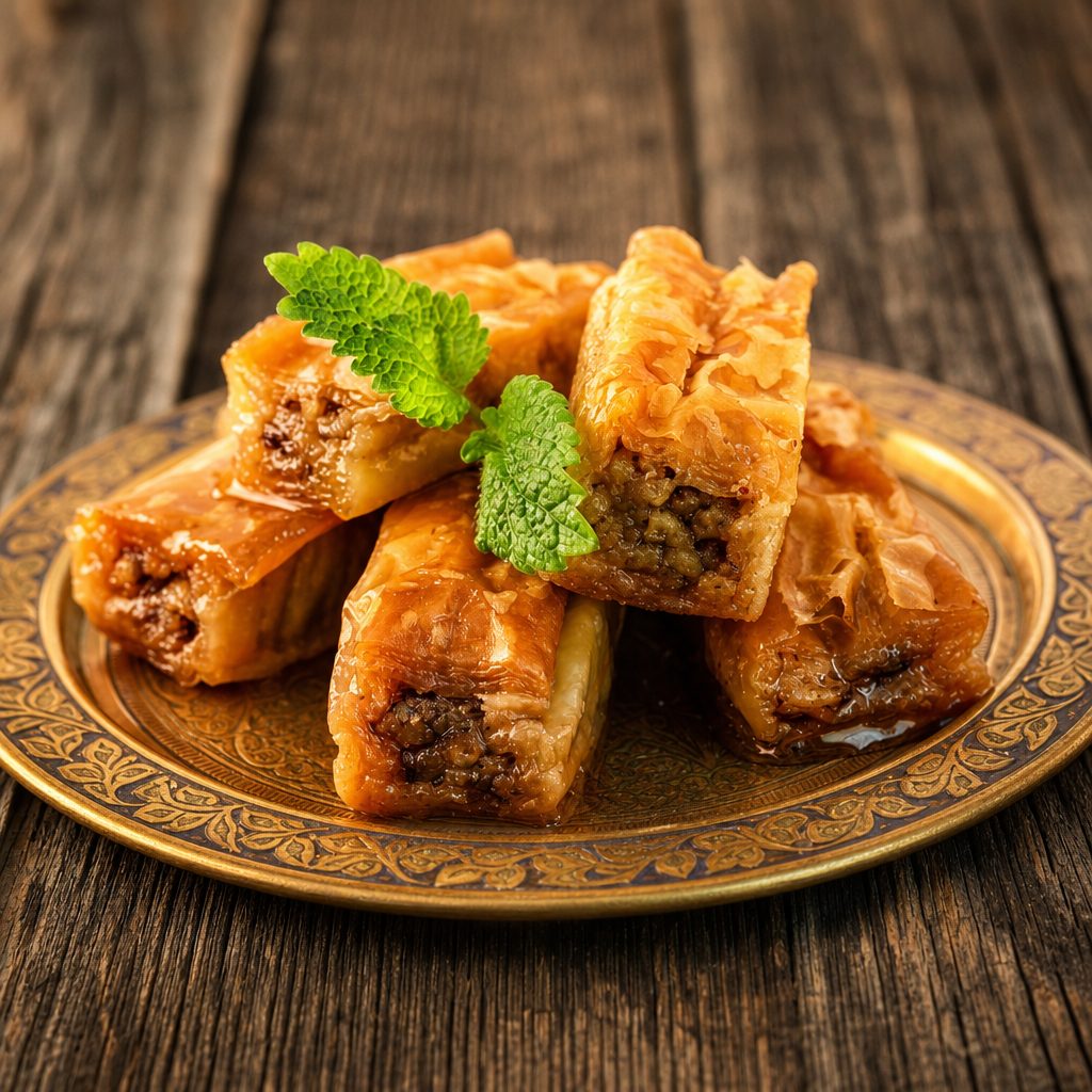 Baklava Walnuts (Square).