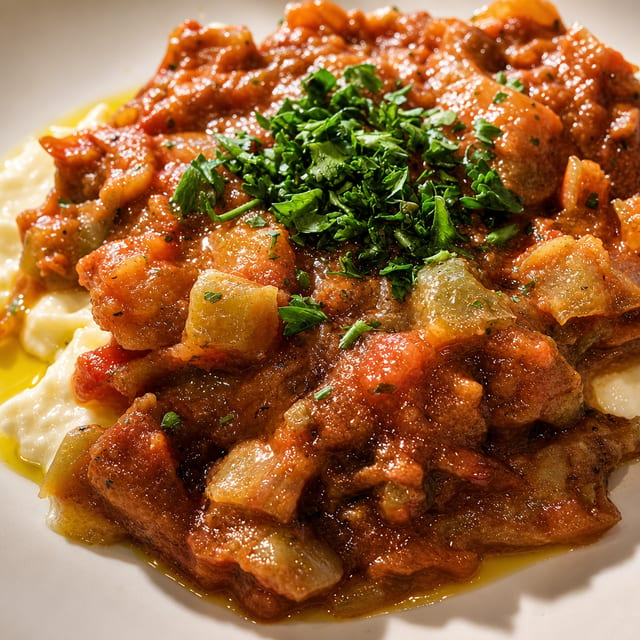 Spicy Eggplant (16 oz.).