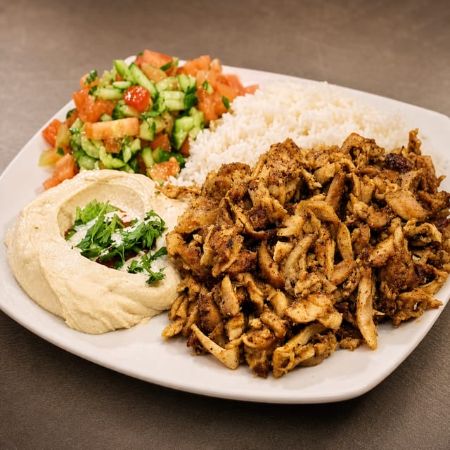 Chicken Shawarma Plate HH.