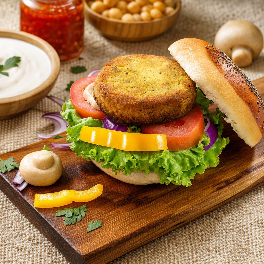 Side Veggie Burger a-la-carte.