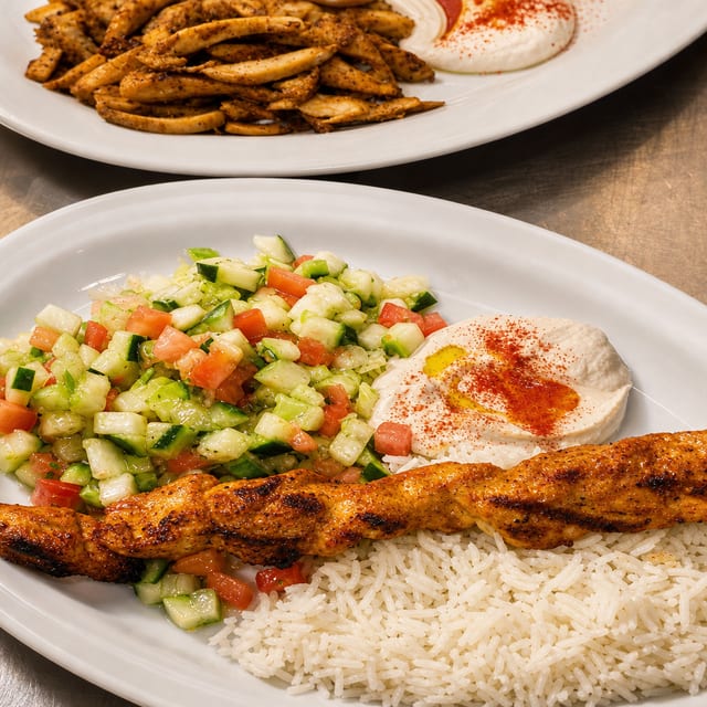 Chicken Kabab Plate HH.