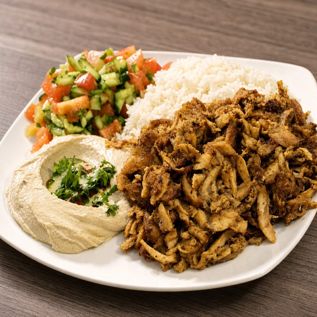 Chicken Gyros Plate.