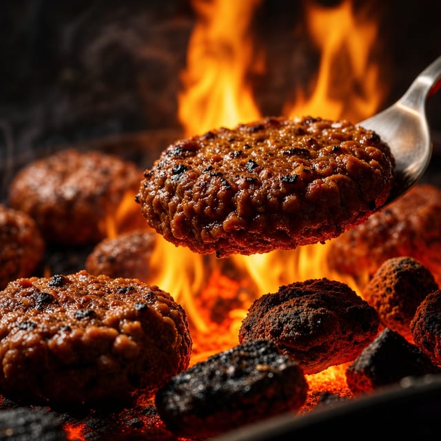 Side Kabab Burger Patty.